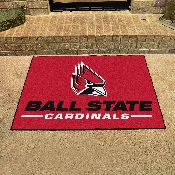 Ball State Cardinals All-Star Rug - 34 in. x 42.5 in., 4292
