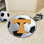 Tennessee Volunteers Soccer Ball Rug - 27in. Diameter, 4383