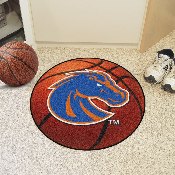 Boise State Broncos Basketball Rug - 27in. Diameter, 4399