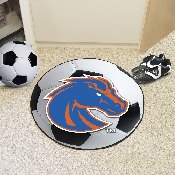 Boise State Broncos Soccer Ball Rug - 27in. Diameter, 4401