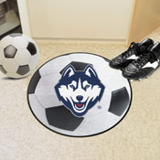UConn Huskies Soccer Ball Rug - 27in. Diameter, 4402