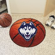 UConn Huskies Basketball Rug - 27in. Diameter, 4404
