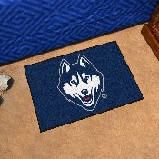 UConn Huskies Starter Mat Accent Rug - 19in. x 30in. - Husky Head Primary Logo - Navy, 4409