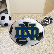 Notre Dame Fighting Irish Soccer Ball Rug - 27in. Diameter, 4419