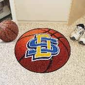 South Dakota State Jackrabbits Basketball Rug - 27in. Diameter, 4440