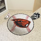 Oregon State Beavers Baseball Rug - 27in. Diameter, 4525