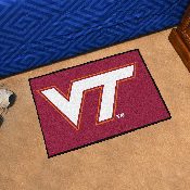 Virginia Tech Hokies Starter Mat Accent Rug - 19in. x 30in., 4589