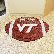 Virginia Tech Hokies Football Rug - 20.5in. x 32.5in. - VT Primary Logo, 4590
