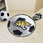 Towson Tigers Soccer Ball Rug - 27in. Diameter, 4673