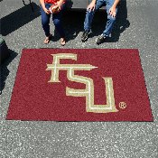 Florida State Seminoles Ulti-Mat Rug - 5ft. x 8ft. - Seminole Head Primary Logo, 4932