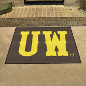 Wyoming Cowboys All-Star Rug - 34 in. x 42.5 in. - UW Logo, 4938
