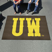 Wyoming Cowboys Ulti-Mat Rug - 5ft. x 8ft. - UW Logo, 4941