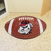 Georgia Bulldogs Football Rug - 20.5in. x 32.5in. - Old Bulldog Head Logo, 4951