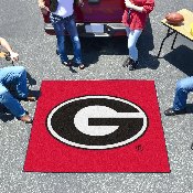 Georgia Bulldogs Tailgater Rug - 5ft. x 6ft. - G Primary Logo - Red, 4994
