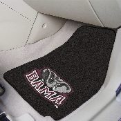 Alabama Crimson Tide Front Carpet Car Mat Set - 2 Pieces, A Logo, 5077