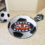 Auburn Tigers Soccer Ball Rug - 27in. Diameter, Tiger, 5145
