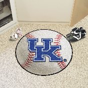Kentucky Wildcats Baseball Rug - 27in. Diameter, UK Logo, 5161