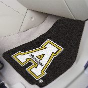 Appalachian State Mountaineers Front Carpet Car Mat Set - 2 Pieces, 5184