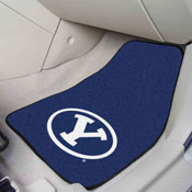 BYU Cougars Front Carpet Car Mat Set - 2 Pieces, 5199