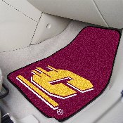 Central Michigan Chippewas Front Carpet Car Mat Set - 2 Pieces, 5207