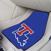 Louisiana Tech Bulldogs Front Carpet Car Mat Set - 2 Pieces, 5261
