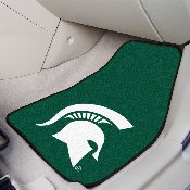 Michigan State Spartans Front Carpet Car Mat Set - 2 Pieces, 5271