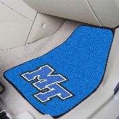 Middle Tennessee Blue Raiders Front Carpet Car Mat Set - 2 Pieces, 5273