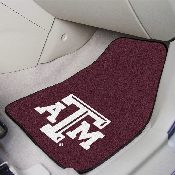 Texas A&M Aggies Front Carpet Car Mat Set - 2 Pieces, 5327