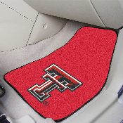 Texas Tech Red Raiders Front Carpet Car Mat Set - 2 Pieces, 5329