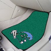Tulane Green Wave Front Carpet Car Mat Set - 2 Pieces, 5418