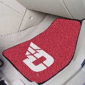 Dayton Flyers Front Carpet Car Mat Set - 2 Pieces, 5441