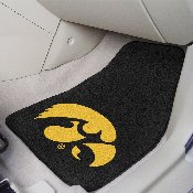 Iowa Hawkeyes Front Carpet Car Mat Set - 2 Pieces, 5449