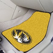 Missouri Tigers Front Carpet Car Mat Set - 2 Pieces, 5463