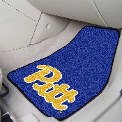 Pitt Panthers Front Carpet Car Mat Set - 2 Pieces, 5475