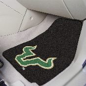 South Florida Bulls Front Carpet Car Mat Set - 2 Pieces, 5482