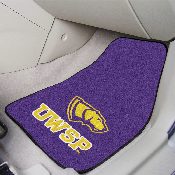 Wisconsin-Stevens Point Pointers Front Carpet Car Mat Set - 2 Pieces, 5495
