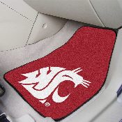 Washington State Cougars Front Carpet Car Mat Set - 2 Pieces, 5509