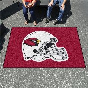 Arizona Cardinals Ulti-Mat Rug - 5ft. x 8ft., Helmet Logo - Cardinals Helmet Logo, 5666