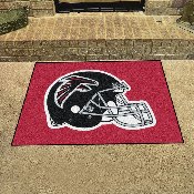Atlanta Falcons All-Star Rug - 34 in. x 42.5 in., Helmet Logo - Falcons Helmet Logo, 5667
