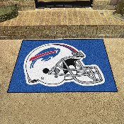 Buffalo Bills All-Star Rug - 34 in. x 42.5 in., Helmet Logo - Bills Helmet Logo, 5680