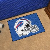 Buffalo Bills Starter Mat Accent Rug - 19in. x 30in., Helmet Logo - Bills Helmet Logo, 5684