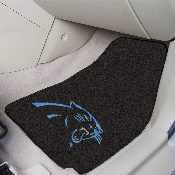 NFL - Carolina Panthers 2-piece Carpeted Car Mats 17"x27", 5697