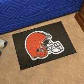 Cleveland Browns Starter Mat Accent Rug - 19in. x 30in. - Browns Helmet Primary Logo, 5706
