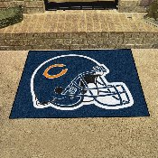 Chicago Bears All-Star Rug - 34 in. x 42.5 in., Helmet Logo - Bears Helmet Logo, 5709