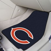 Chicago Bears Front Carpet Car Mat Set - 2 Pieces - C Logo, 5710
