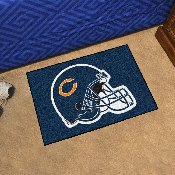 Chicago Bears Starter Mat Accent Rug - 19in. x 30in., Helmet Logo - Bears Helmet Logo, 5713