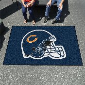 Chicago Bears Ulti-Mat Rug - 5ft. x 8ft., Helmet Logo - Bears Helmet Logo, 5715