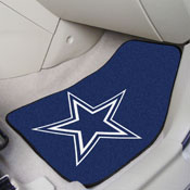 Dallas Cowboys Front Carpet Car Mat Set - 2 Pieces - Star Primary Logo, 5724