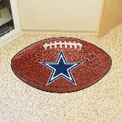 Dallas Cowboys Football Rug - 20.5in. x 32.5in. - Star Primary Logo, 5726