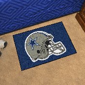 Dallas Cowboys Starter Mat Accent Rug - 19in. x 30in., Helmet Logo - Cowboys Helmet Logo, 5727
